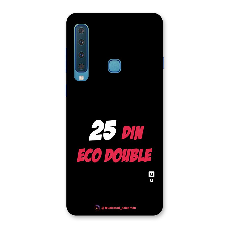 25 Din Eco Double Black Back Case for Galaxy A9 (2018)