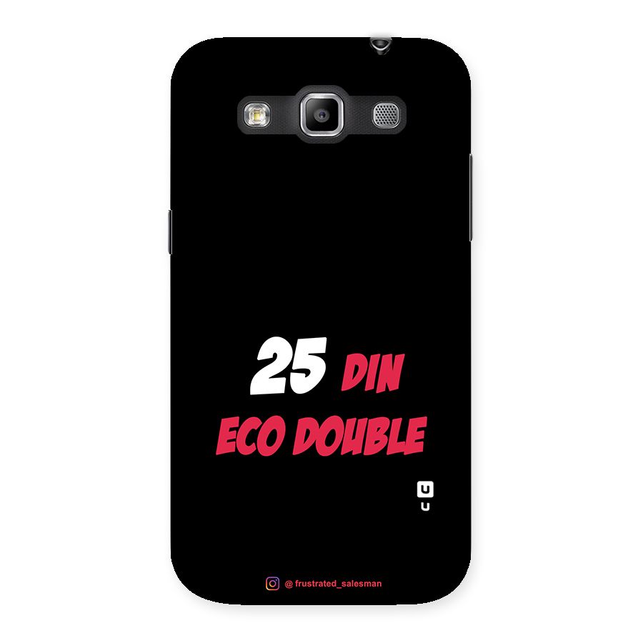 25 Din Eco Double Black Back Case for Galaxy Grand Quattro