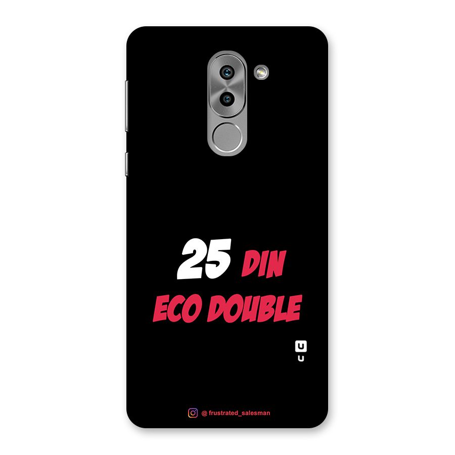 25 Din Eco Double Black Back Case for Honor 6X