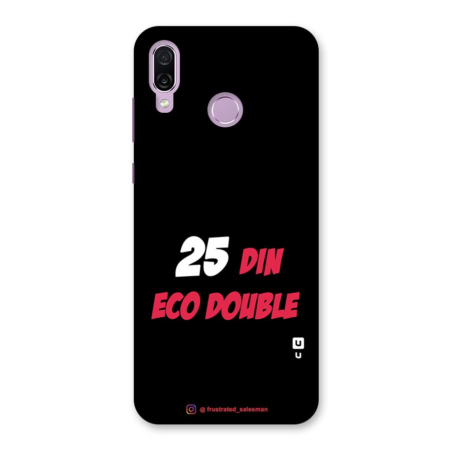 25 Din Eco Double Black Back Case for Honor Play