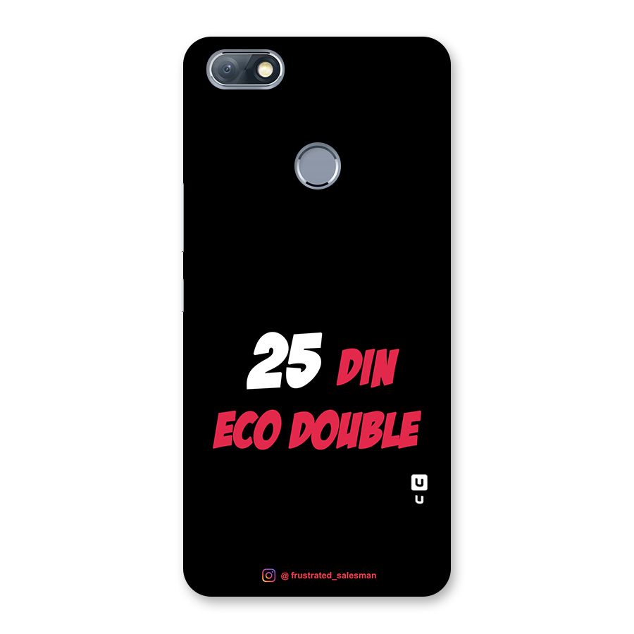 25 Din Eco Double Black Back Case for Infinix Note 5