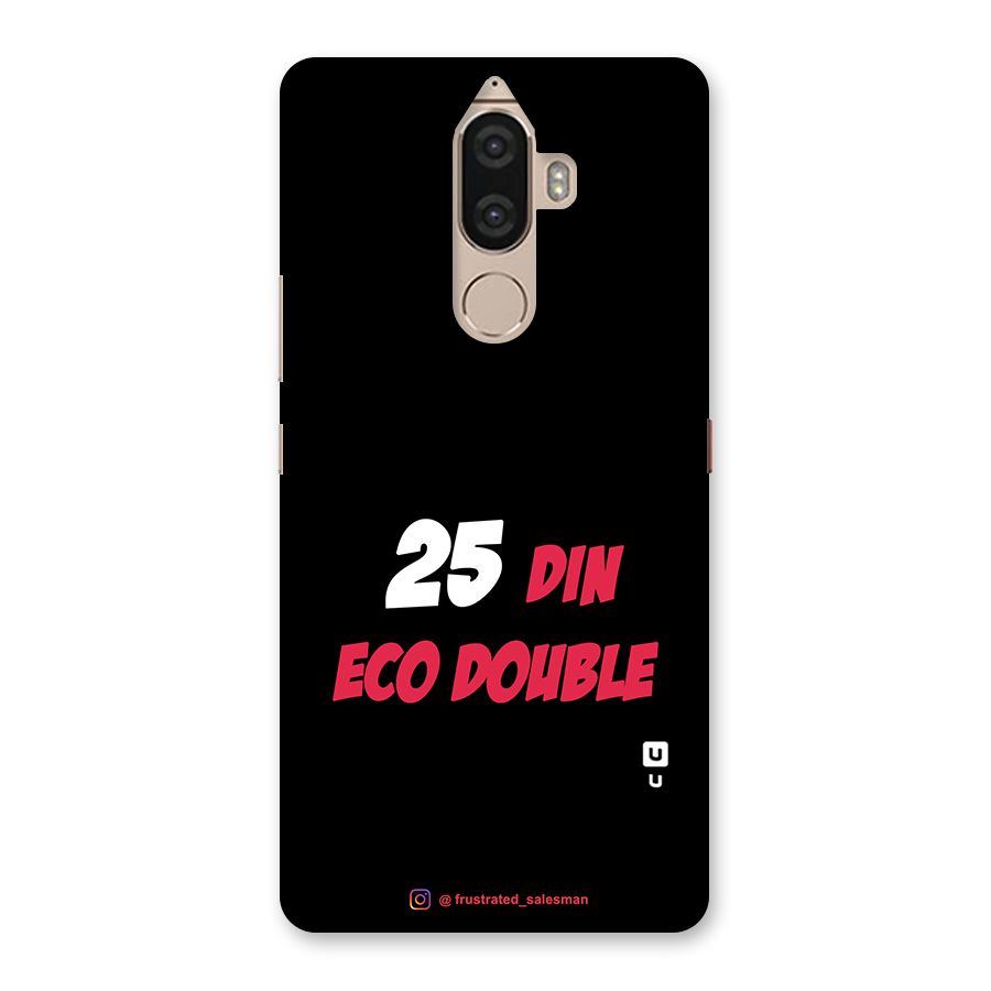 25 Din Eco Double Black Back Case for Lenovo K8 Note