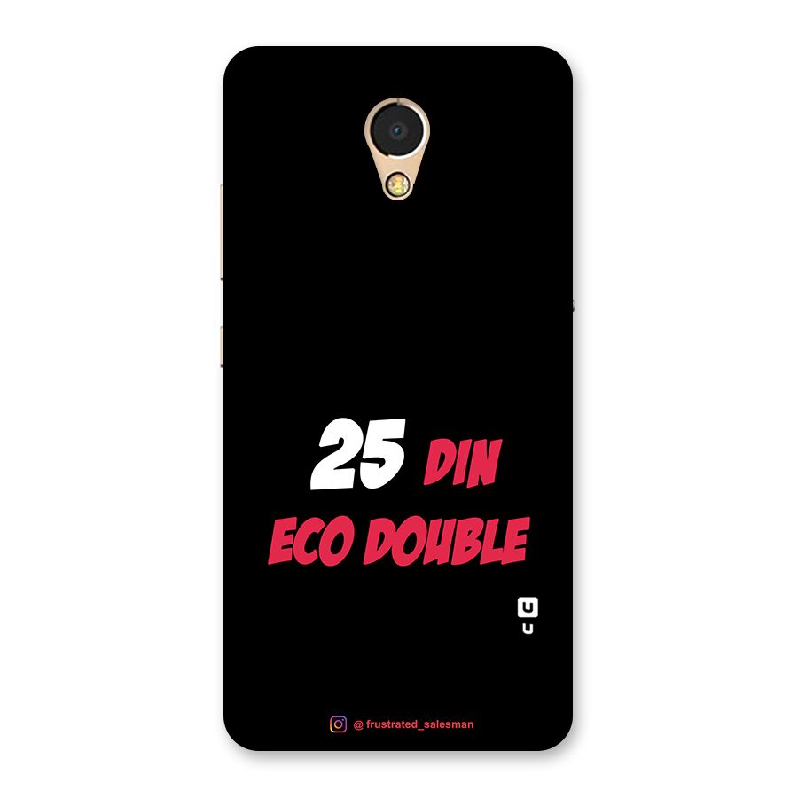 25 Din Eco Double Black Back Case for Lenovo P2