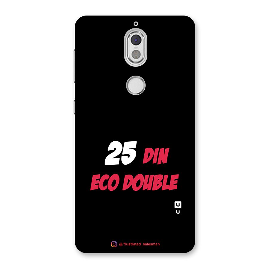 25 Din Eco Double Black Back Case for Nokia 7