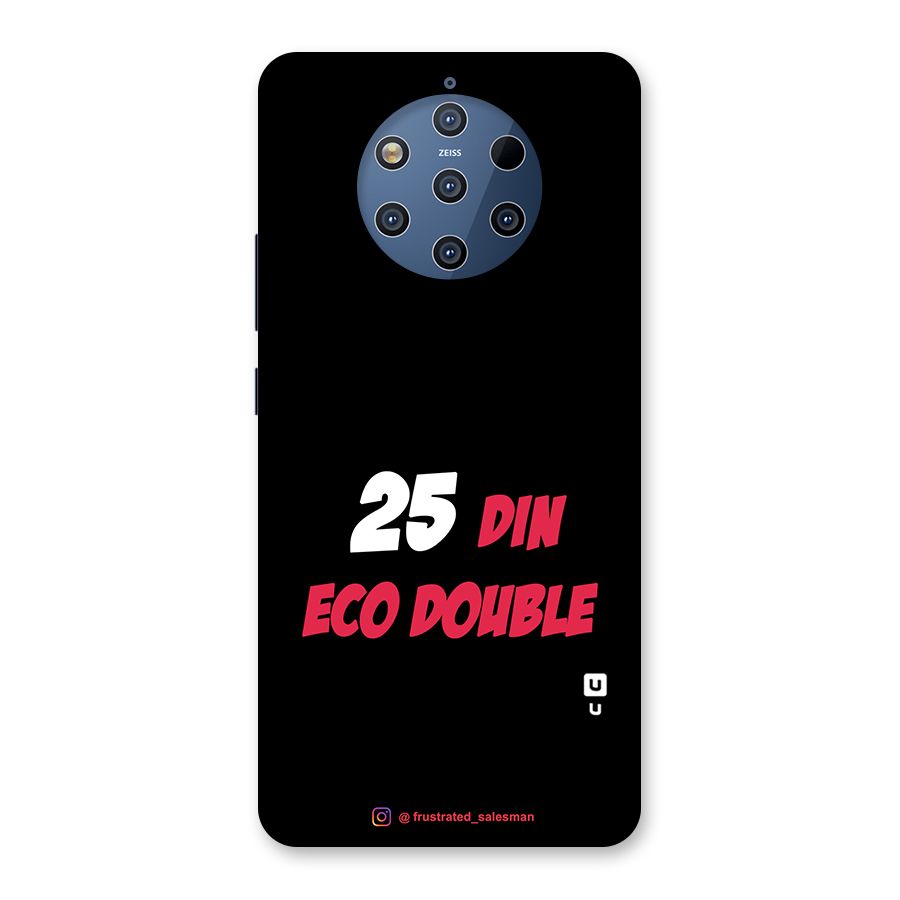 25 Din Eco Double Black Back Case for Nokia 9 PureView