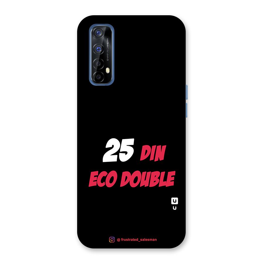 25 Din Eco Double Black Back Case for Realme 7