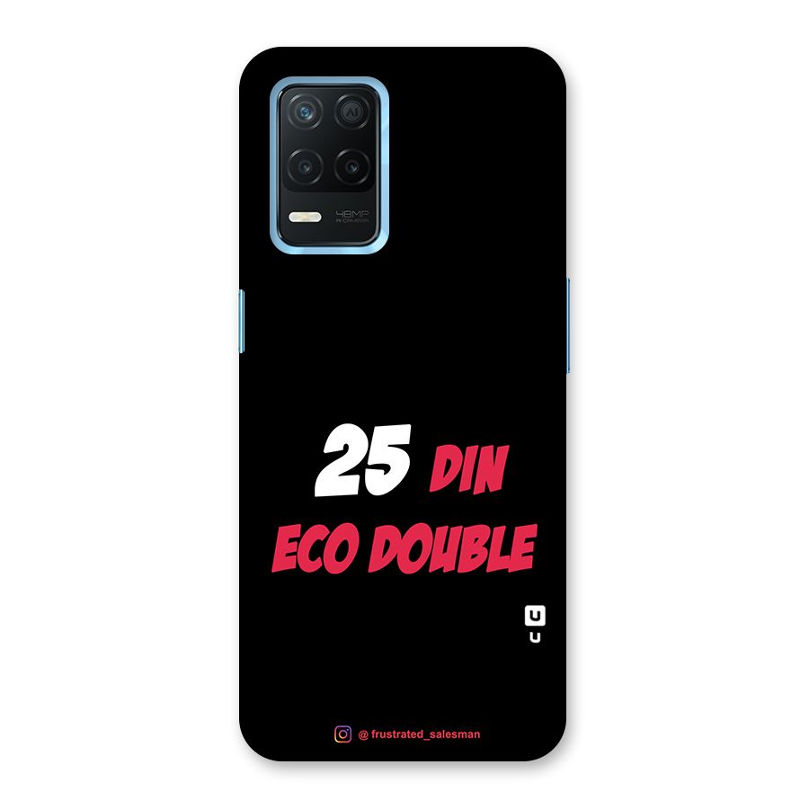 25 Din Eco Double Black Back Case for Realme 8s 5G