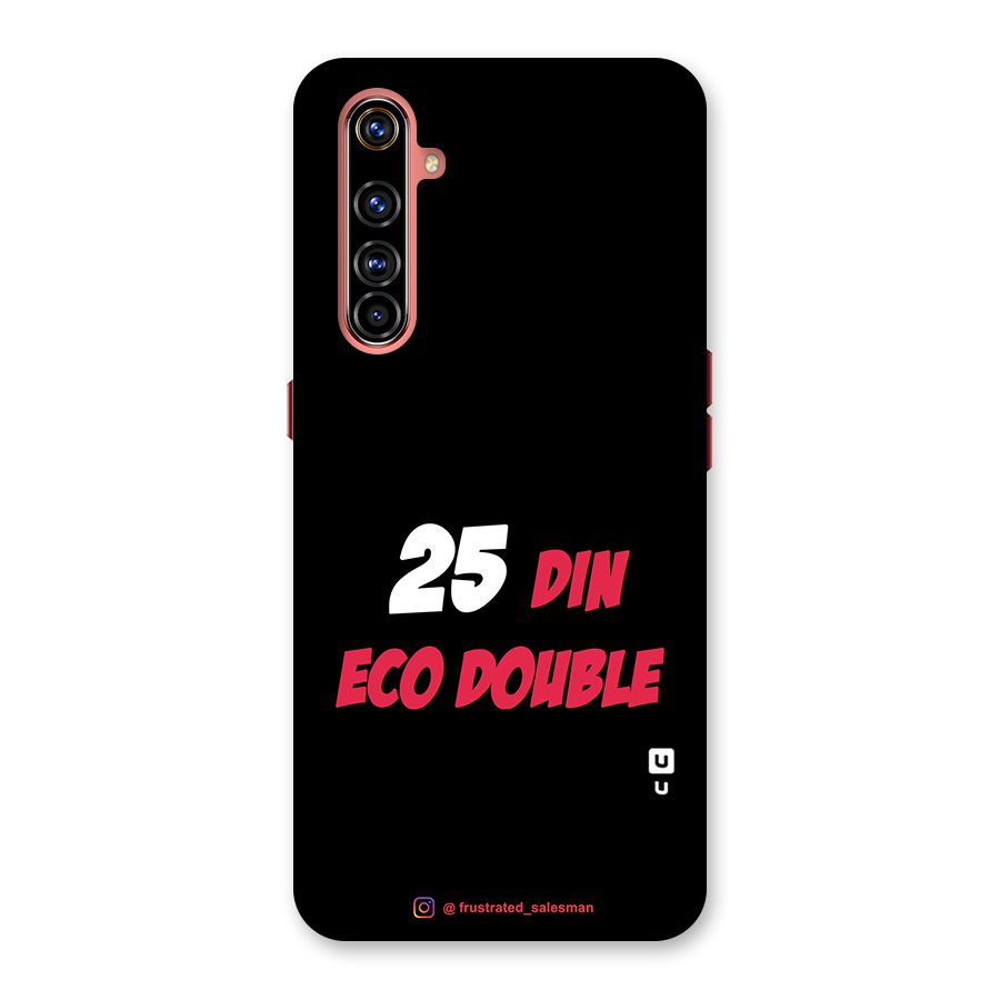 25 Din Eco Double Black Back Case for Realme X50 Pro