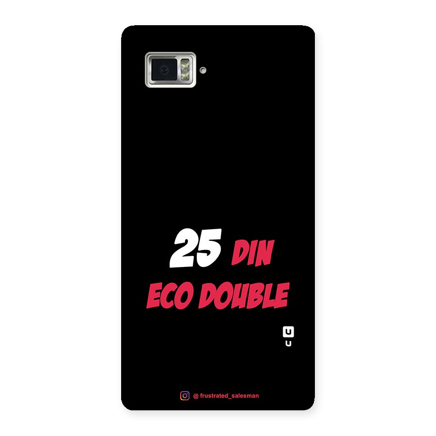 25 Din Eco Double Black Back Case for Vibe Z2 Pro K920