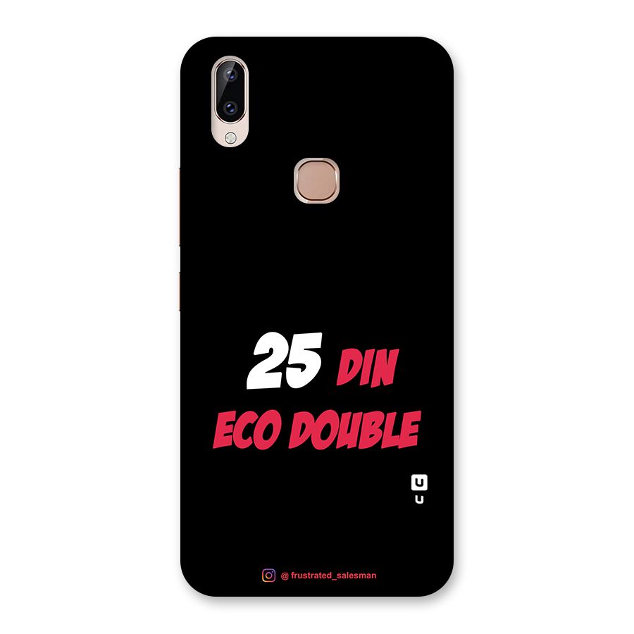 25 Din Eco Double Black Back Case for Vivo Y83 Pro