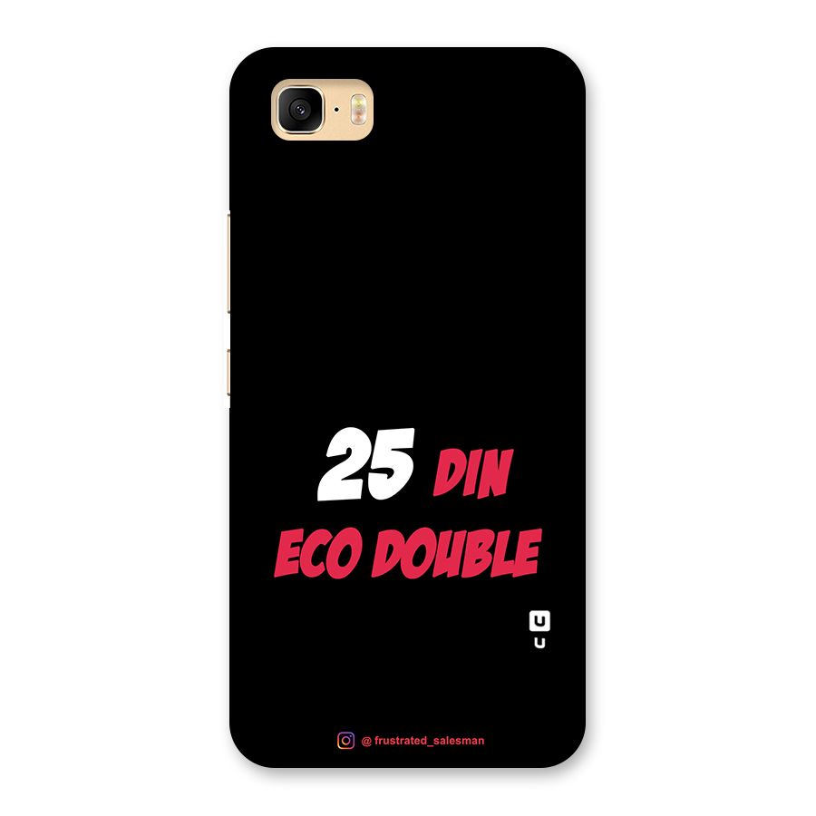25 Din Eco Double Black Back Case for Zenfone 3s Max