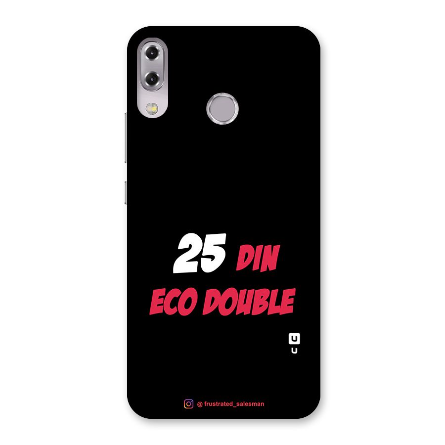 25 Din Eco Double Black Back Case for Zenfone 5Z
