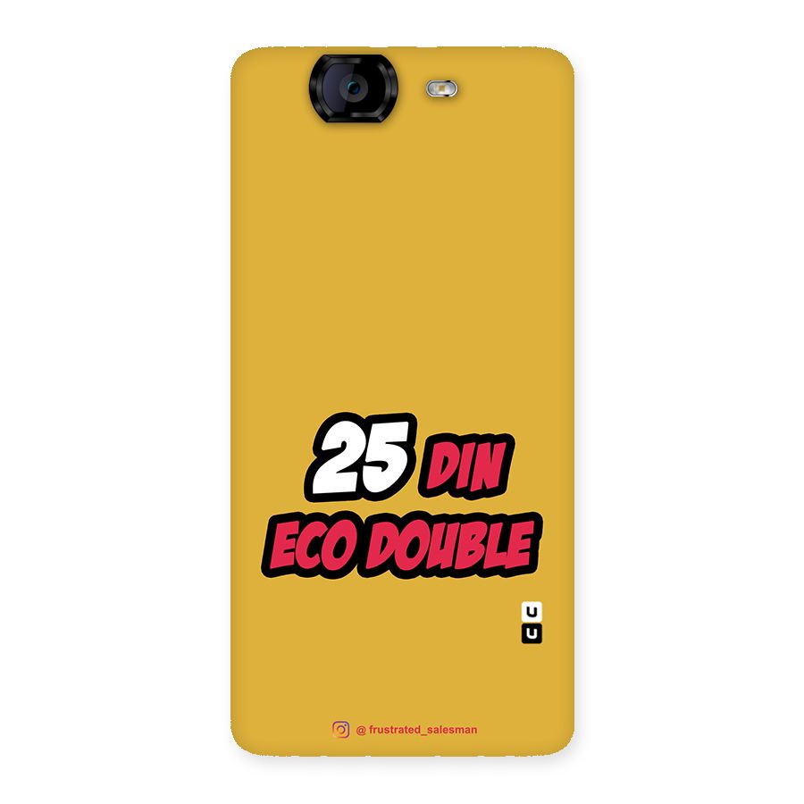 25 Din Eco Double Mustard Yellow Back Case for Canvas Knight A350