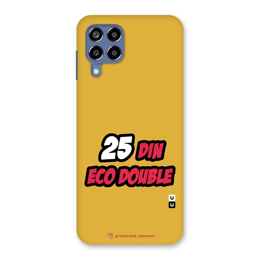 25 Din Eco Double Mustard Yellow Back Case for Galaxy M53 5G