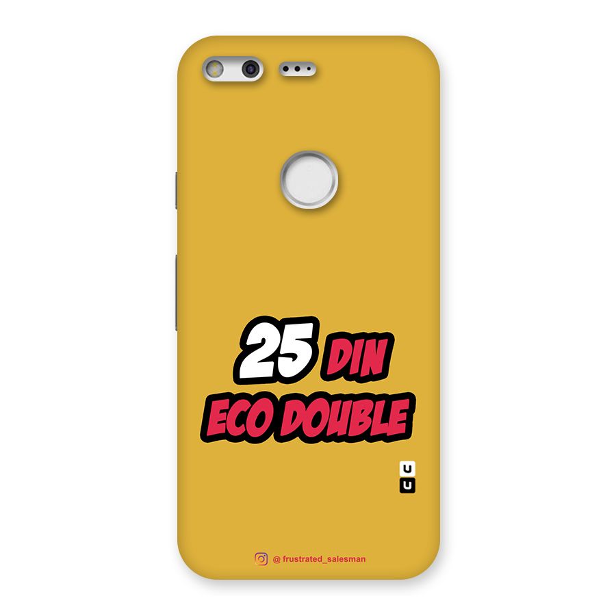25 Din Eco Double Mustard Yellow Back Case for Google Pixel