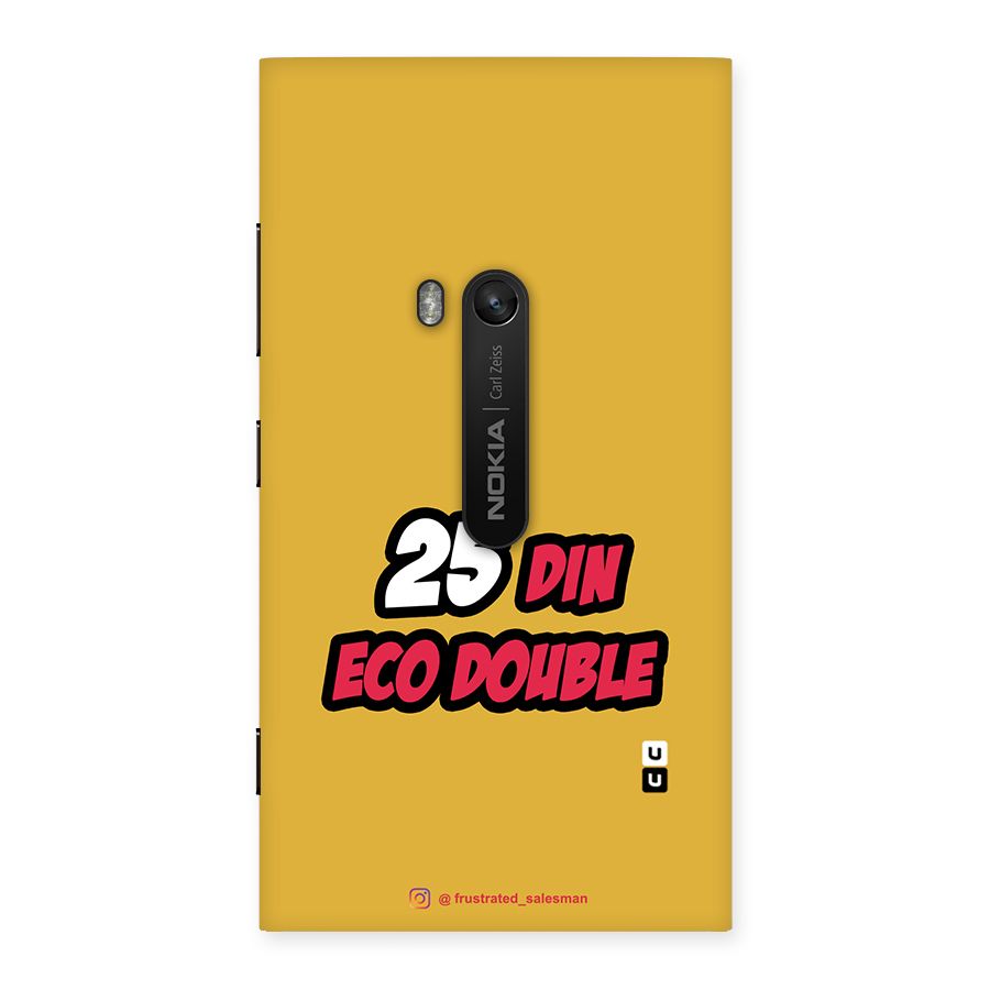 25 Din Eco Double Mustard Yellow Back Case for Lumia 920