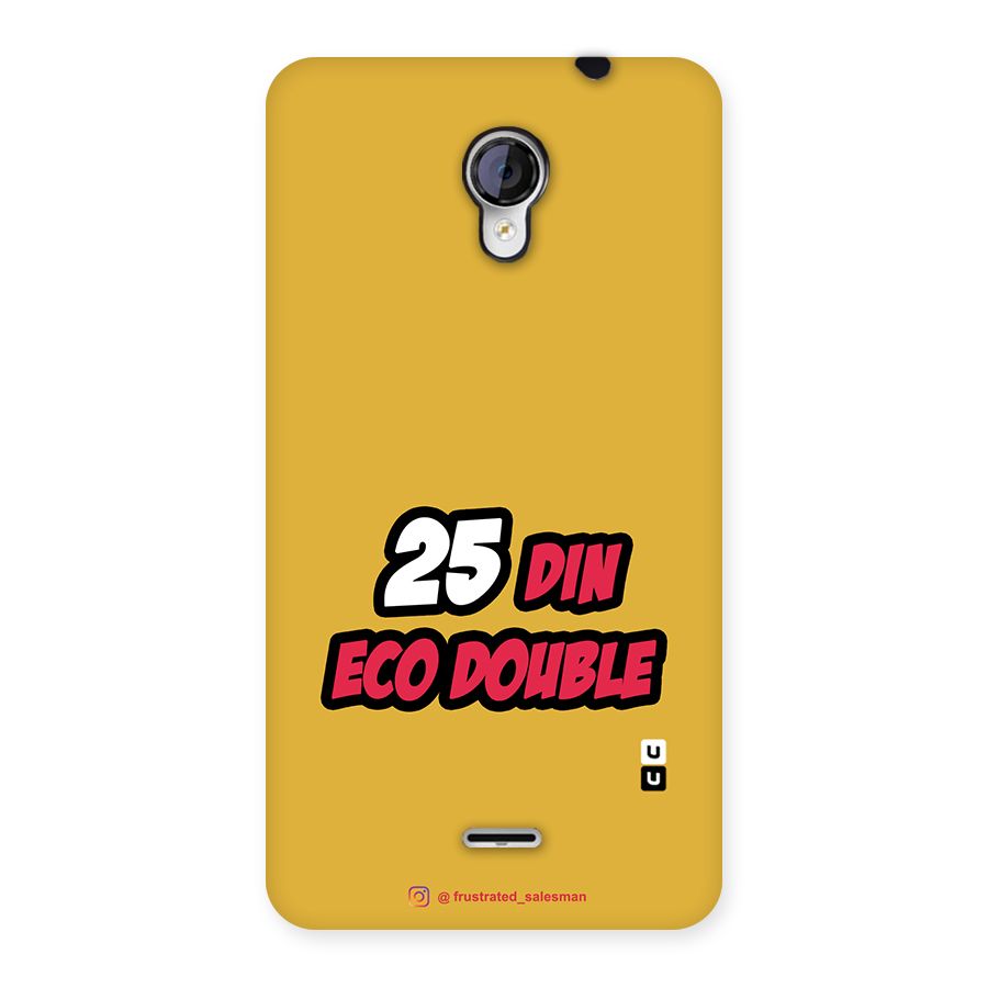 25 Din Eco Double Mustard Yellow Back Case for Micromax Unite 2 A106