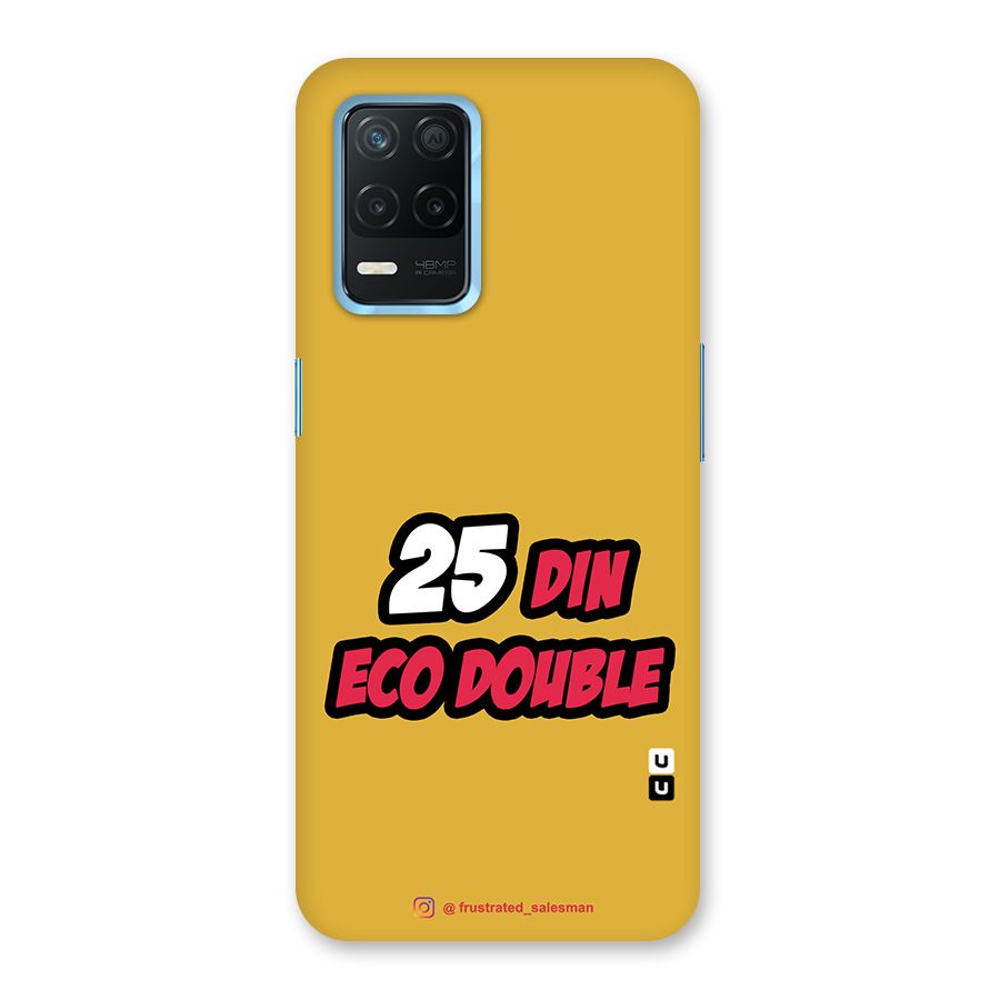 25 Din Eco Double Mustard Yellow Back Case for Realme 8s 5G