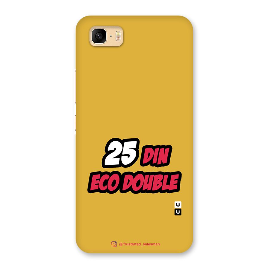 25 Din Eco Double Mustard Yellow Back Case for Zenfone 3s Max