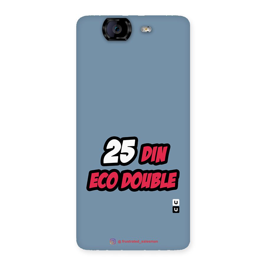 25 Din Eco Double SteelBlue Back Case for Canvas Knight A350