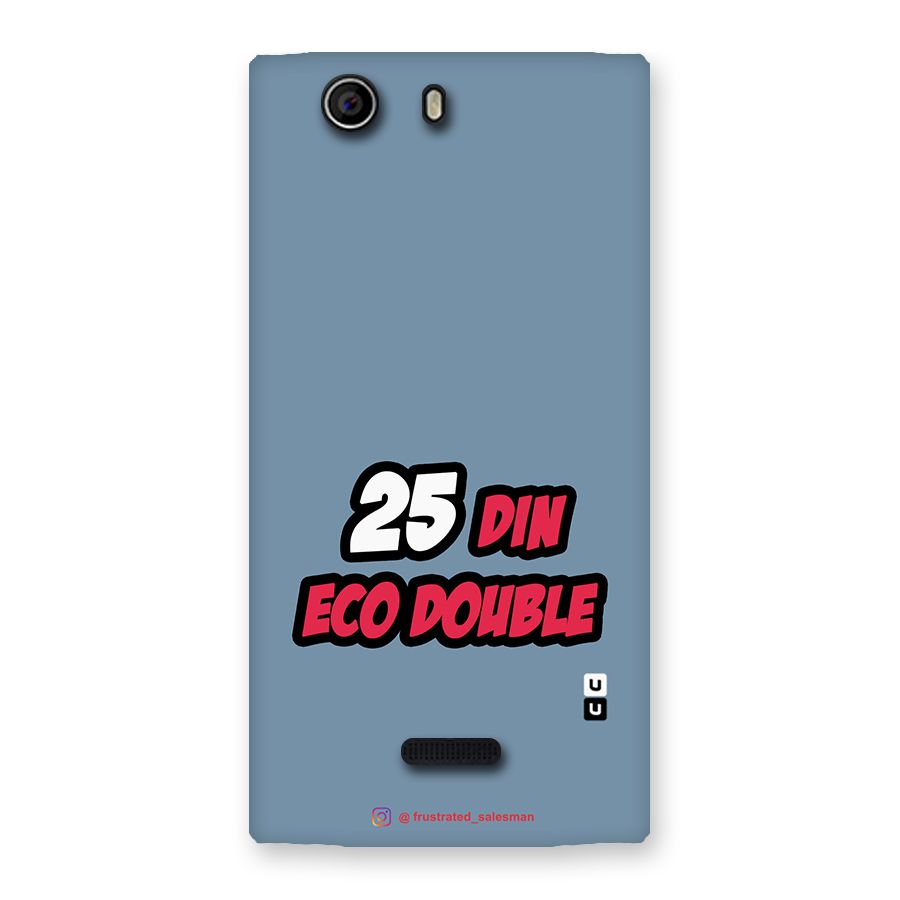 25 Din Eco Double SteelBlue Back Case for Canvas Nitro 2 E311