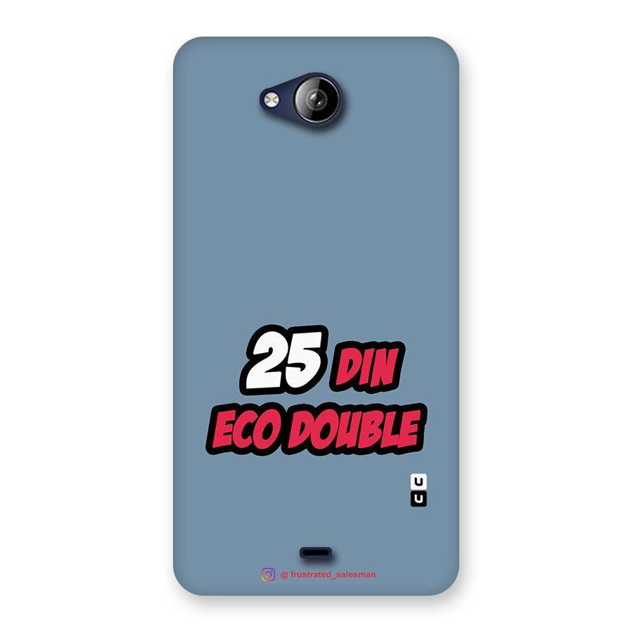 25 Din Eco Double SteelBlue Back Case for Canvas Play Q355