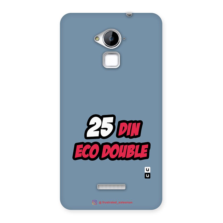 25 Din Eco Double SteelBlue Back Case for Coolpad Note 3
