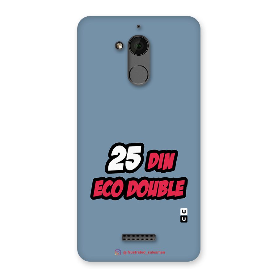 25 Din Eco Double SteelBlue Back Case for Coolpad Note 5
