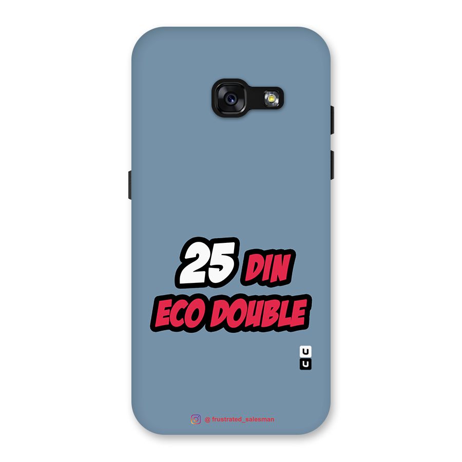 25 Din Eco Double SteelBlue Back Case for Galaxy A3 (2017)