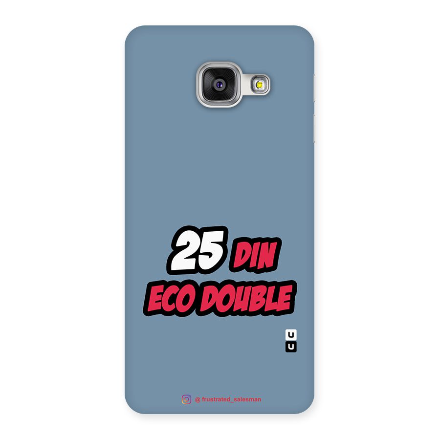 25 Din Eco Double SteelBlue Back Case for Galaxy A3 2016