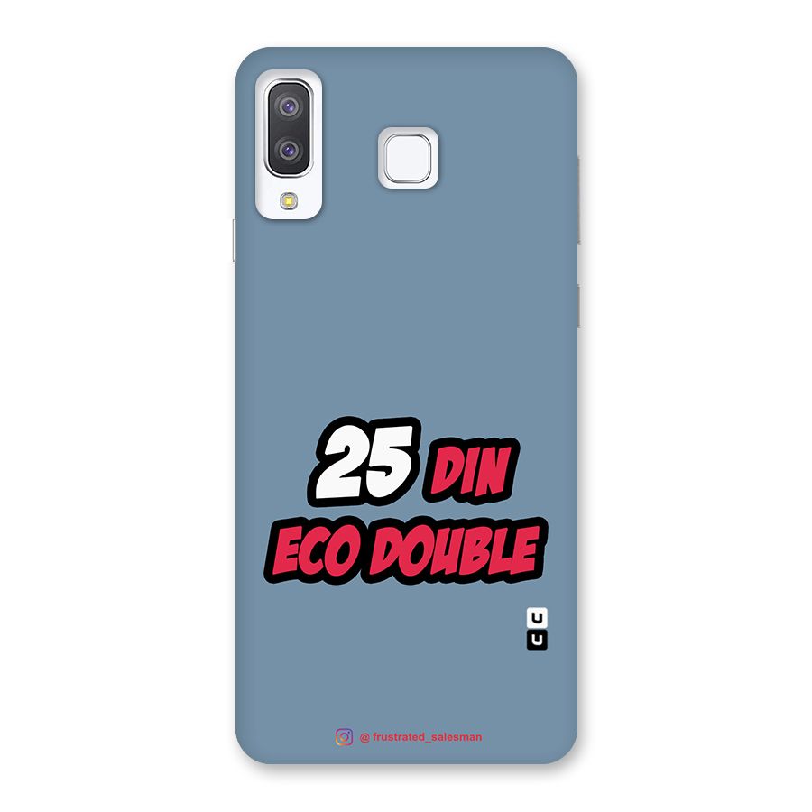 25 Din Eco Double SteelBlue Back Case for Galaxy A8 Star