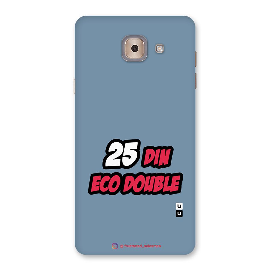 25 Din Eco Double SteelBlue Back Case for Galaxy J7 Max