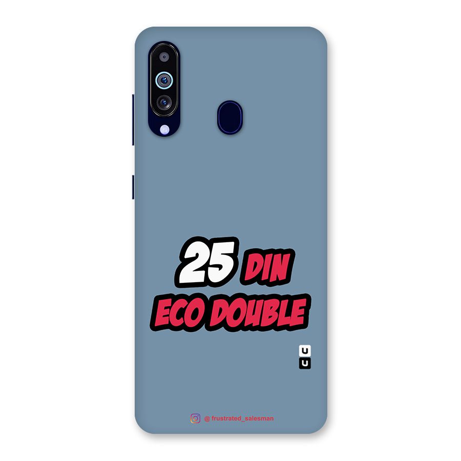 25 Din Eco Double SteelBlue Back Case for Galaxy M40