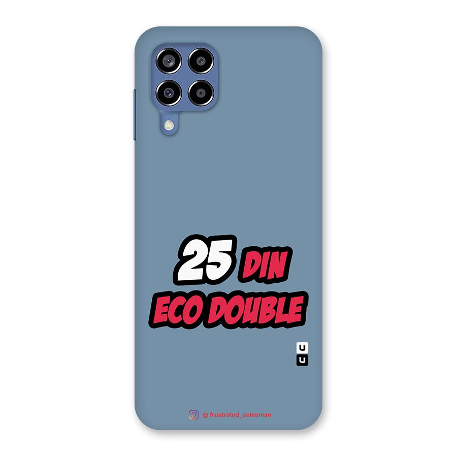 25 Din Eco Double SteelBlue Back Case for Galaxy M53 5G