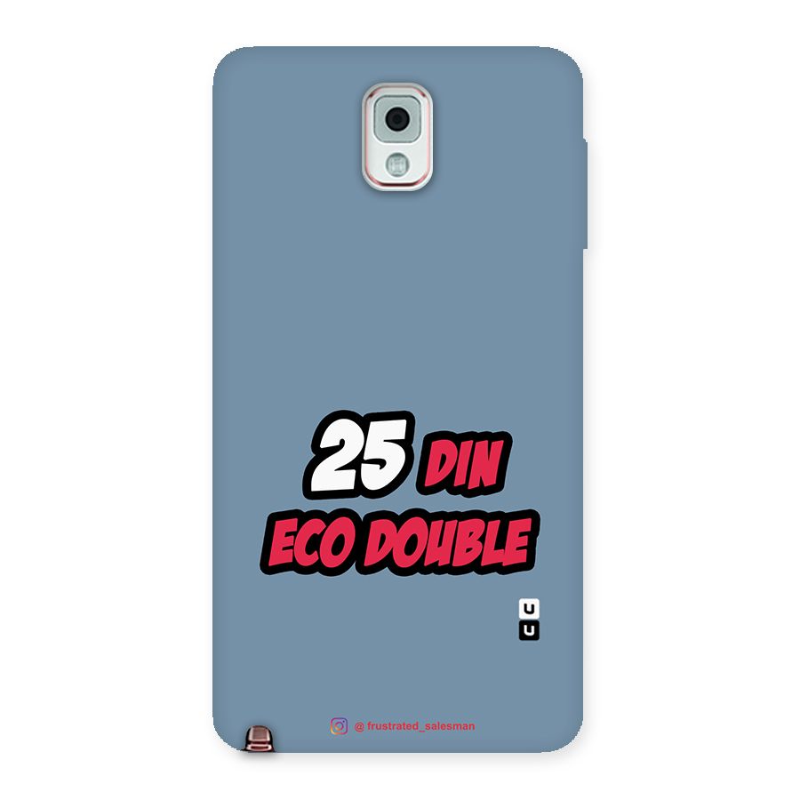 25 Din Eco Double SteelBlue Back Case for Galaxy Note 3