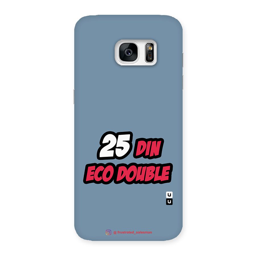 25 Din Eco Double SteelBlue Back Case for Galaxy S7 Edge