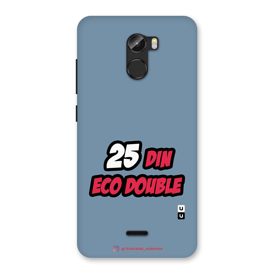 25 Din Eco Double SteelBlue Back Case for Gionee X1