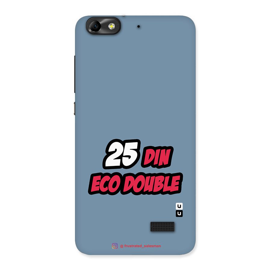 25 Din Eco Double SteelBlue Back Case for Honor 4C