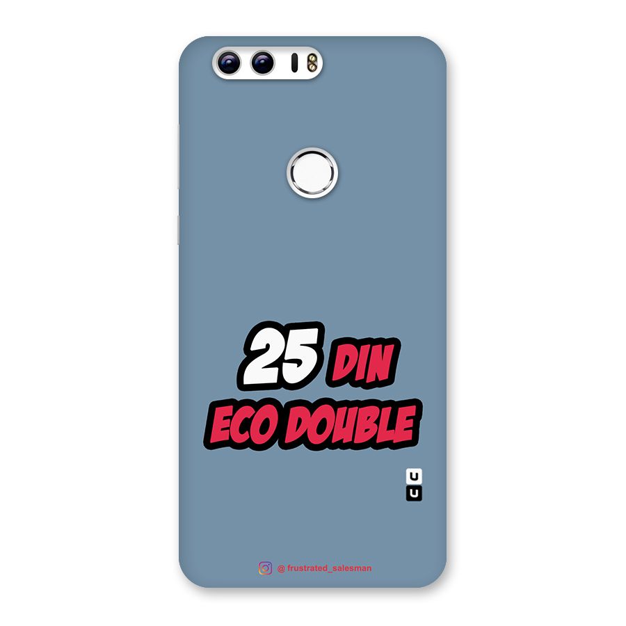 25 Din Eco Double SteelBlue Back Case for Honor 8