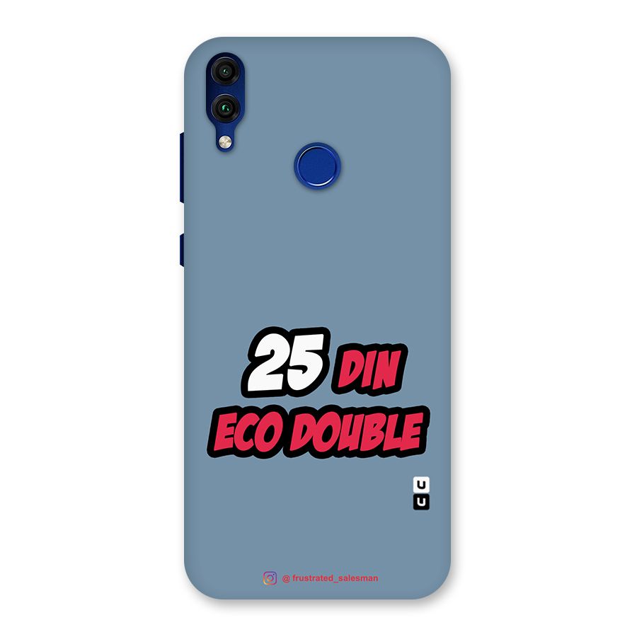 25 Din Eco Double SteelBlue Back Case for Honor 8C