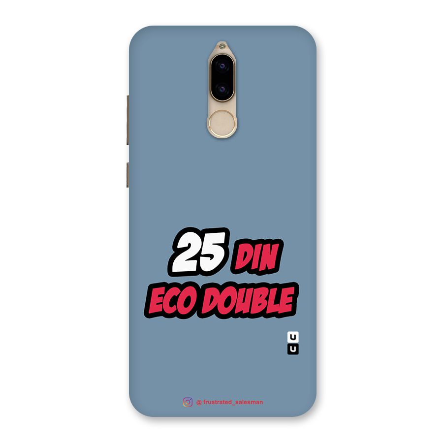 25 Din Eco Double SteelBlue Back Case for Honor 9i