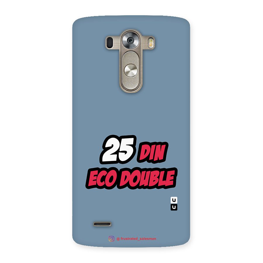 25 Din Eco Double SteelBlue Back Case for LG G3