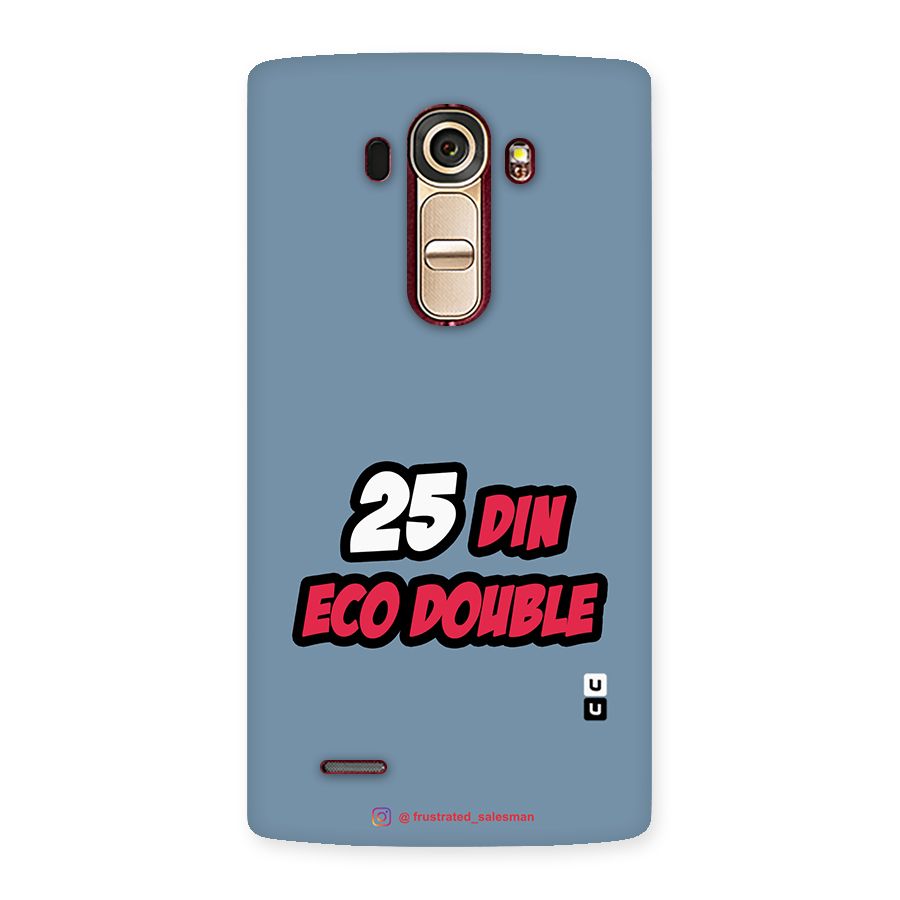 25 Din Eco Double SteelBlue Back Case for LG G4