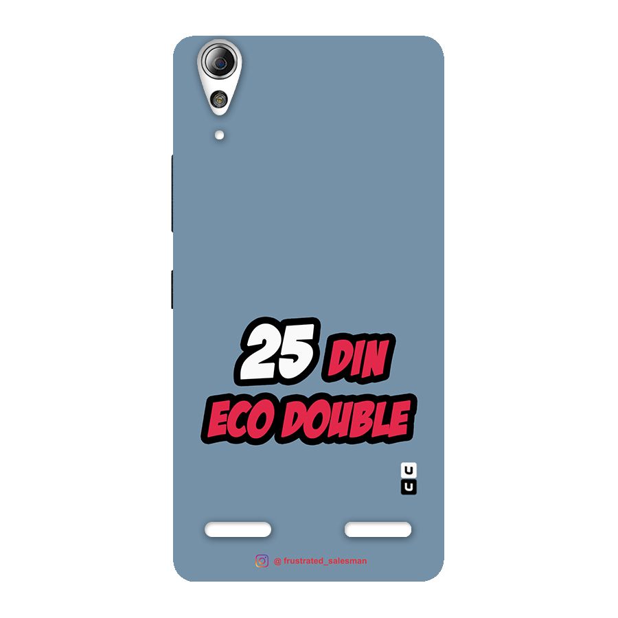 25 Din Eco Double SteelBlue Back Case for Lenovo A6000