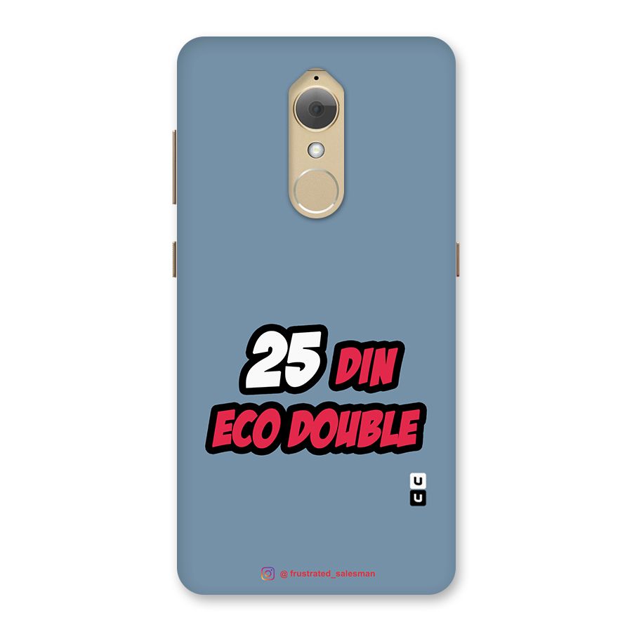 25 Din Eco Double SteelBlue Back Case for Lenovo K8