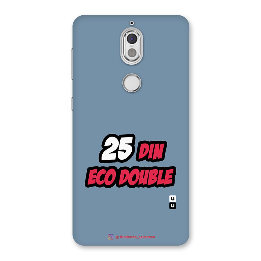 25 Din Eco Double SteelBlue Back Case for Nokia 7