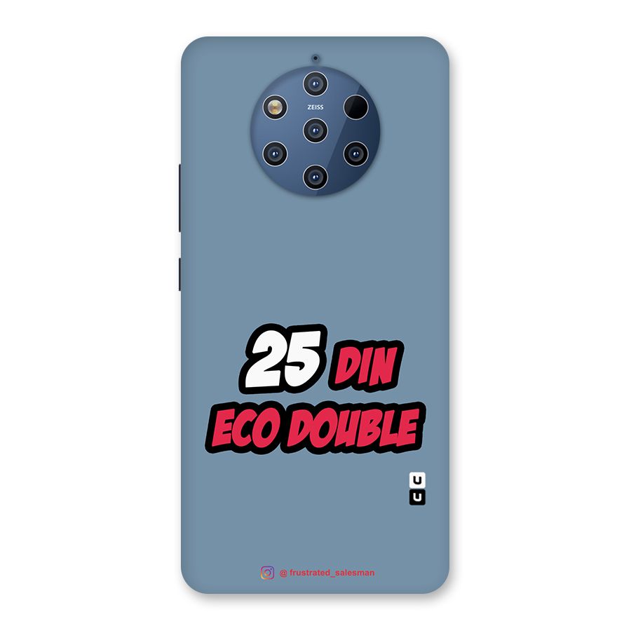 25 Din Eco Double SteelBlue Back Case for Nokia 9 PureView