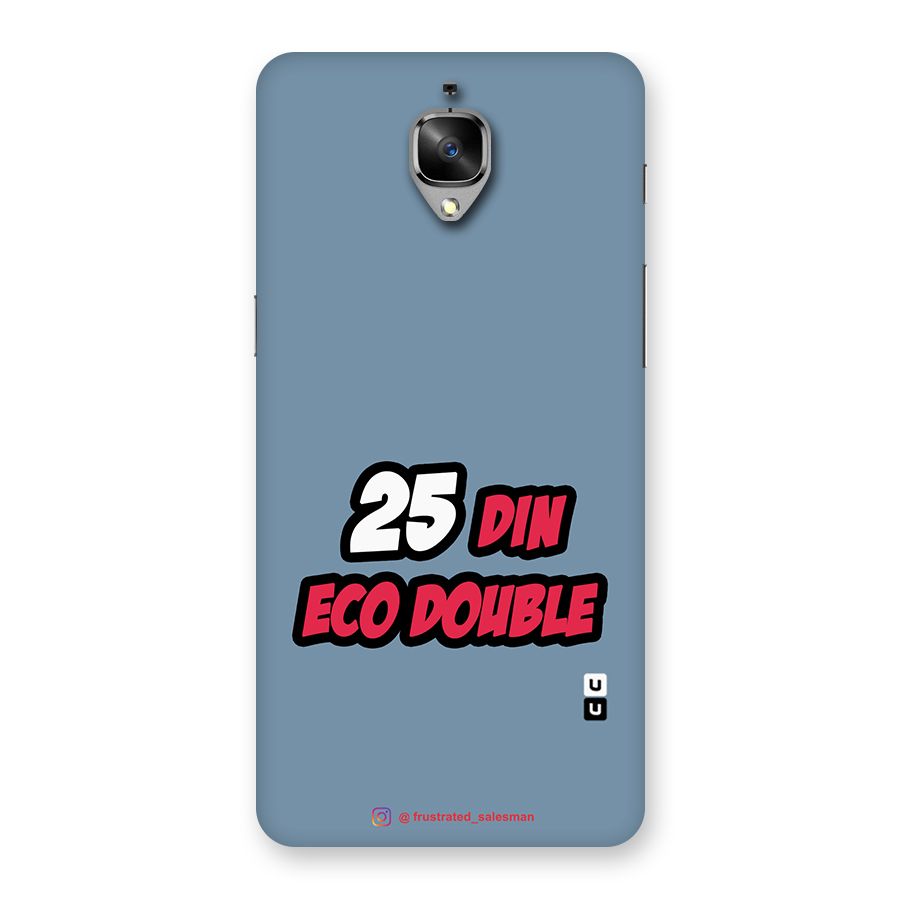 25 Din Eco Double SteelBlue Back Case for OnePlus 3T
