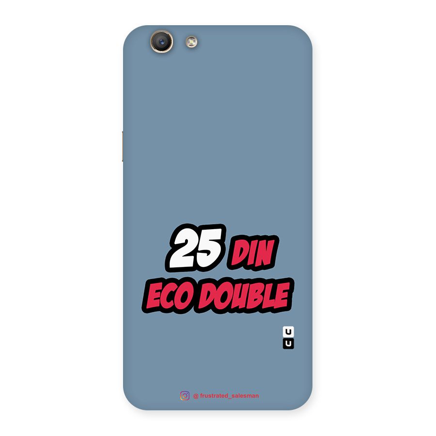 25 Din Eco Double SteelBlue Back Case for Oppo A59