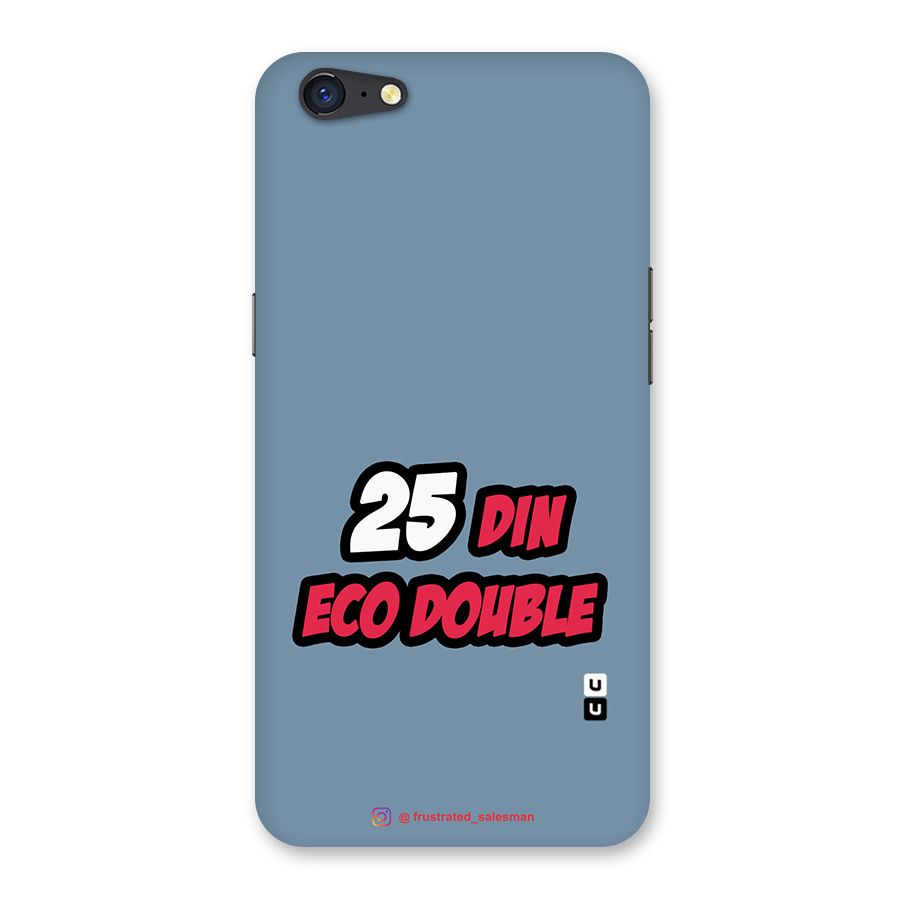25 Din Eco Double SteelBlue Back Case for Oppo A71